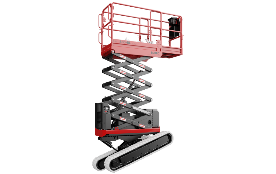 Crawler scissor lifts
